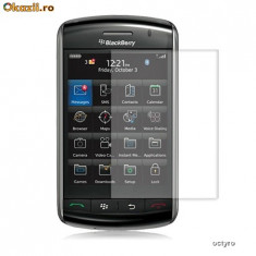 Folie ecran Blackberry 9500 Storm + Cadou material microfibra foto