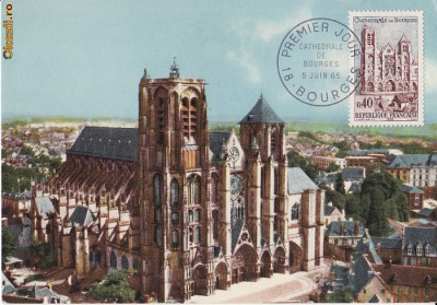 Maxima Franta -Bourges-Catedrala-geografica,istorica foto