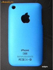 Carcasa iPhone 3G 3GS - editie limitata - FULL BLUE foto