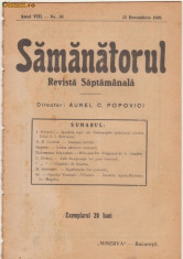 Revista Samanatorul (1909,dir.A.C.Popovici) foto