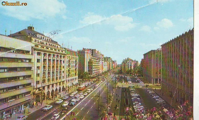 S 5880 Bucuresti Bulevardul Magheru circulata