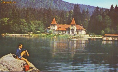 S 4328 Baile Tusnad Lacul Ciucas circulata foto