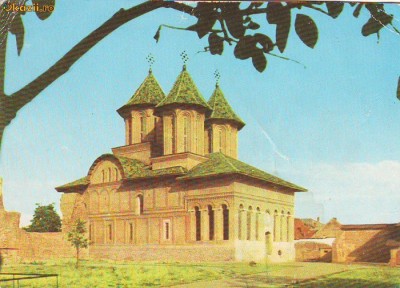 S 4076 Targoviste Biserica Curtii Domnesti circulata foto
