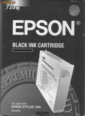 Cartus cu cerneala neagra EPSON STYLUS 1500 foto