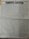Cumpara ieftin Ziarul Trompetta Carpatilor , nr. 1108 , 1874