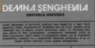 Demna Senghelaia - Sanavardo foto