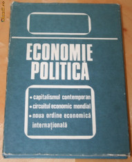 ECONOMIE POLITICA foto