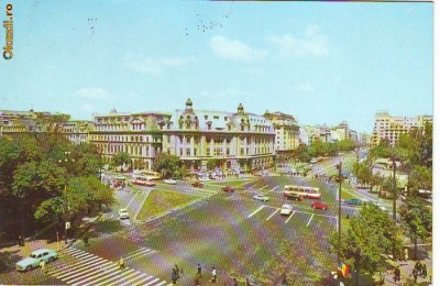 S5891 BUCURESTI Piata Universitatii 1969 foto