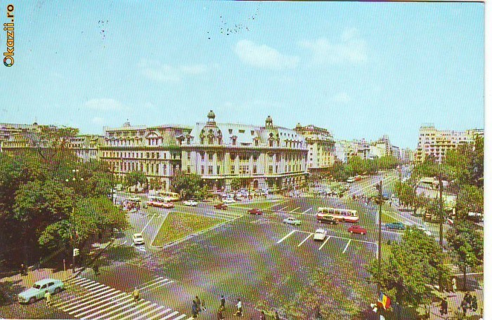 S5891 BUCURESTI Piata Universitatii 1969
