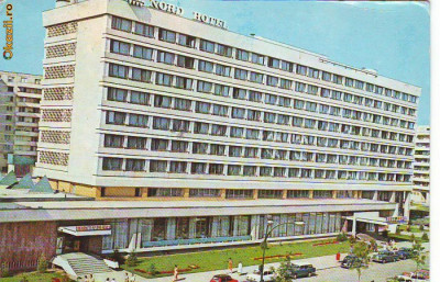 S5897 BUCURESTI Hotel Nord 1978 foto