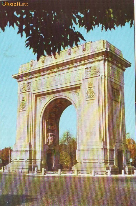 S5901 BUCURESTI Arcul de Triumf 1969 S5901 BUCURESTI Arcul de Triumf 1969