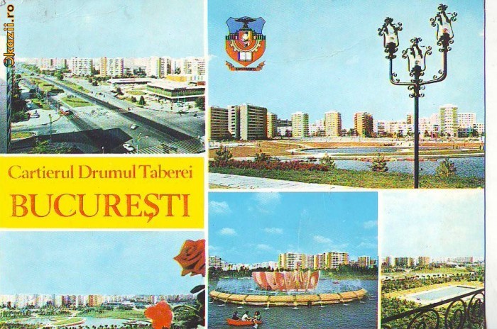 S5943 BUCURESTI Cartierul Drumul Taberei 1979 S5943 BUCURESTI Cartierul Drumul Taberei 1979