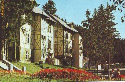 S 6299 Vedere din Borsec circulata foto