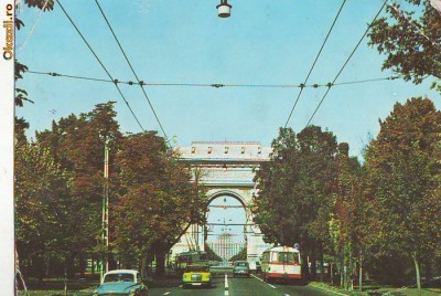 S5992 BUCURESTI Arcul de Triumf foto