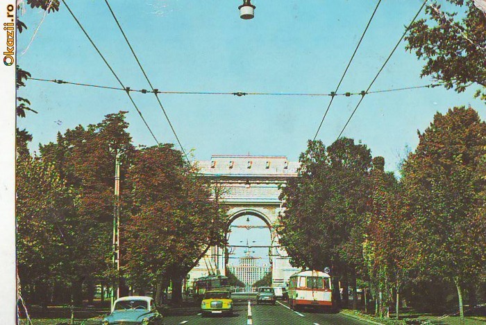 S5992 BUCURESTI Arcul de Triumf