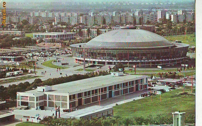 S6000 BUCURESTI Pavilionul central din Piata Scanteii