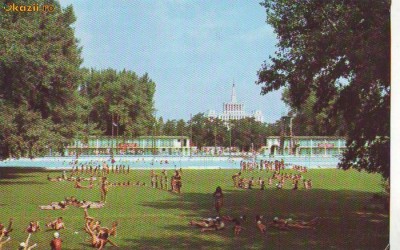 S6002 BUCURESTI Strandul tineretului 1969 foto