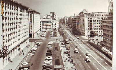 S6015 BUCURESTI B-dul General Magheru 1967 foto
