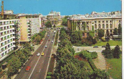 S6031 BUCURESTI Strada Stirbei Voda 1964 foto