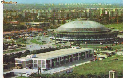 S6045 BUCURESTI Pavilionul central de expozitii CIRCULAT foto