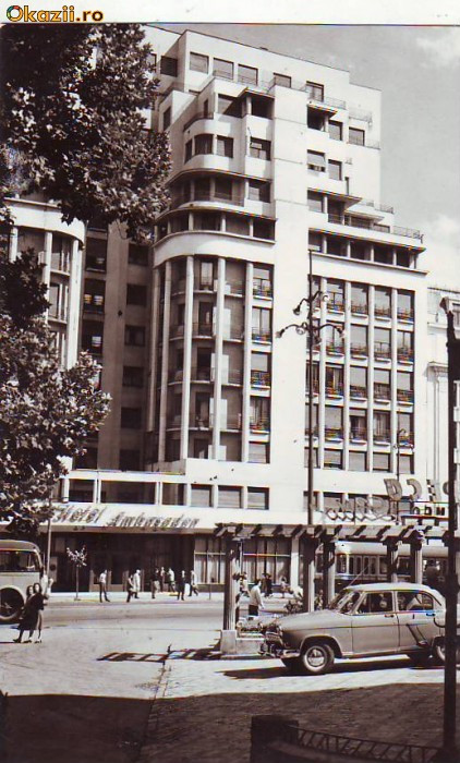 S6055 BUCURESTI Hotel Ambasador 1966