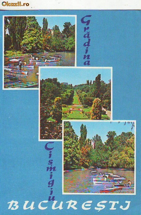 S6103 BUCURESTI Gradina Cismigiu CIRCULAT S6103 BUCURESTI Gradina Cismigiu CIRCULAT