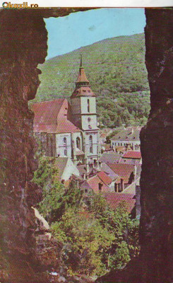 S 6315 BRASOV Biserica Neagra necirculata foto