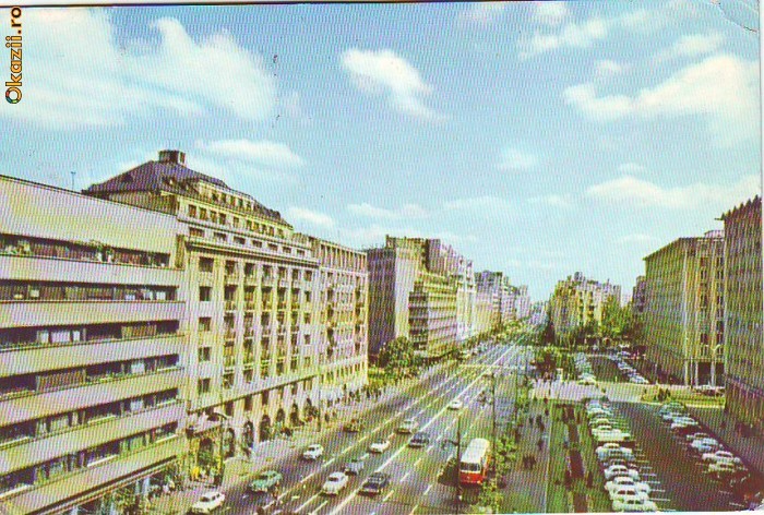 S6127 BUCURESTI B-dul G-ral Magheru 1968 S6127 BUCURESTI B-dul G-ral Magheru 1968