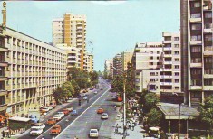 S6148 BUCURESTI Calea Dorobantilor 1984 foto