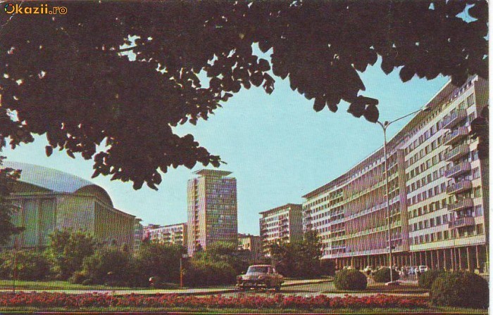 S6162 BUCURESTI Piata Palatului CIRCULAT