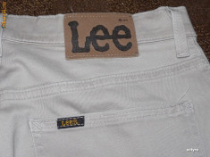 Blugi jeans pantaloni LEE originali W30 L32 -model 2010 de vara foto