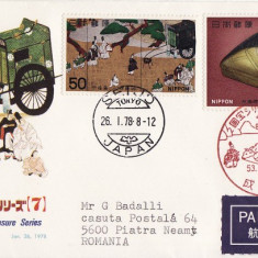 FDC Japonia-Obiecte de arta