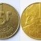 BELGIA 5 FRANCS FRANCI 1988 **