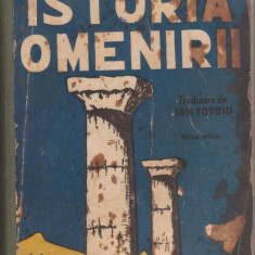 Hendrik Van Loon / ISTORIA OMENIRII (ed.1943,ilustrata)