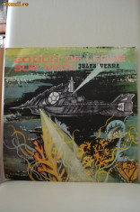 Disc vinil - 20 000 de leghe sub mari - Jules Verne foto