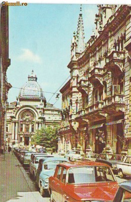 S 6555 BUCURESTI Str. Stavropoleos circulata foto
