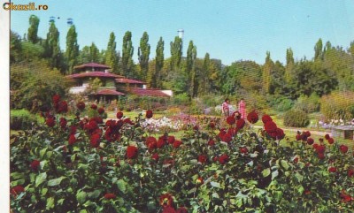 S 6558 BUCURESTI Gradina Botanica circulata foto