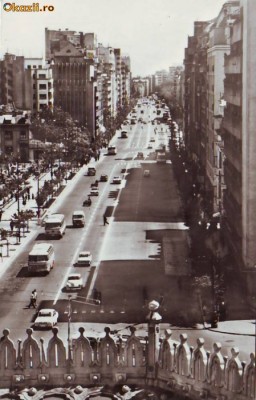 S 6576 BUCURESTI B-dul general Magheru circulata foto
