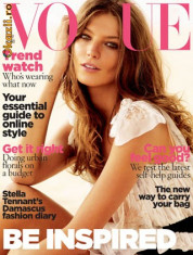 Revista Vogue UK British mai 2009 Daria Werbowy colectie foto