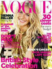 Revista Vogue UK British octombrie 2009 Sienna Miller colectie foto