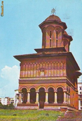 S 6653 BUCURESTI Biserica Cretulescu circulata foto