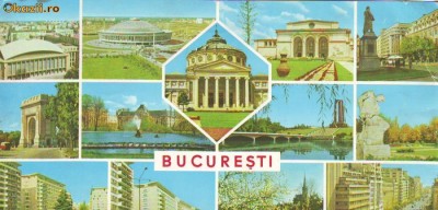 S 6736 VEDERE BUCURESTI circulata foto