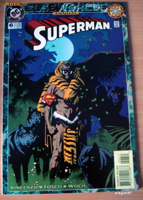 Superman Annual 1994 DC Comics foto mare Superman Annual 1994 DC Comics foto mare