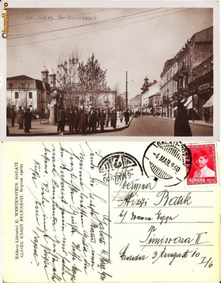 Galati - Strada Domneasca 2-1930 foto