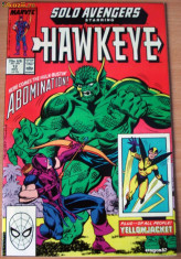Solo Avengers starring Hawkeye #12 . Marvel Comics foto