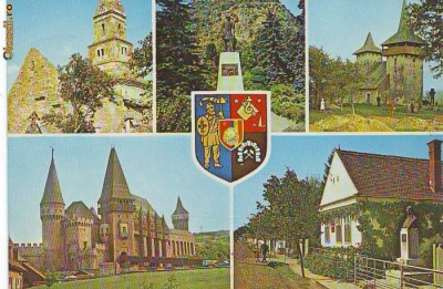 S 3055 DEVA Biserica din Densus Sec. XIII- XIV circulata foto