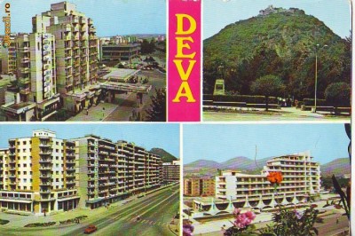S 3078 Hunedoara- DEVA circulata foto