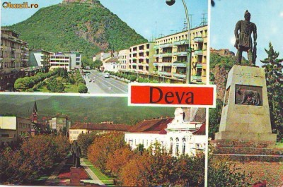 S 3088 Hunedoara- DEVA circulata foto