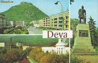 S 3087 Hunedoara- DEVA circulata foto
