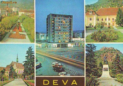 S 3089 Hunedoara- DEVA circulata foto